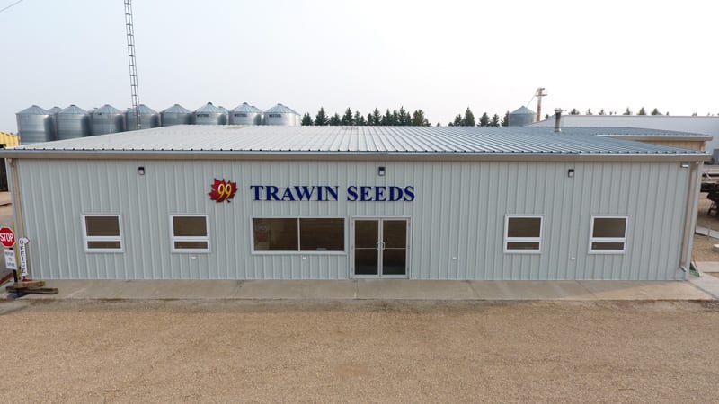 Trawin Seeds new office located in the front entrance